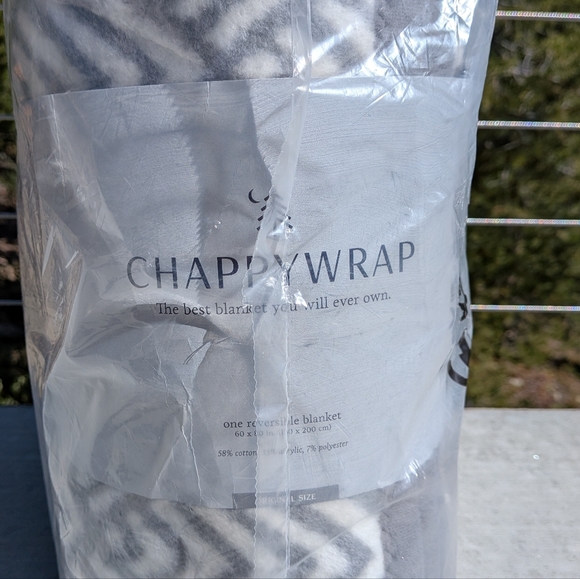 ChappyWrap Original Size Blanket Oyster Cove Diamond Gray - Picture 6 of 6